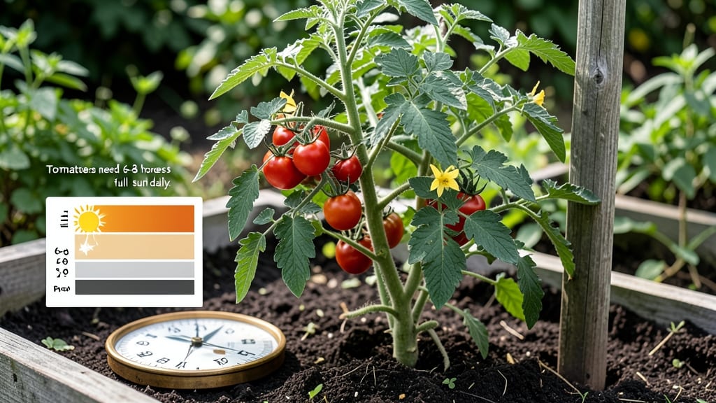How Much Light Do Tomato Plants Need: Sunlight Hours for Maximum Fruit Set