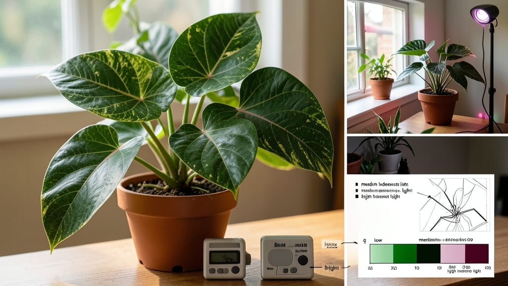 How Much Light Does an Arrowhead Plant Need: Bright Indirect Sunlight Secrets for Lush Growth