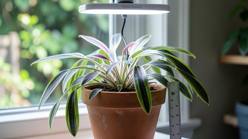 How Much Light Does an Inch Plant Need: Bright Indirect Sunlight Secrets for Lush Growth
