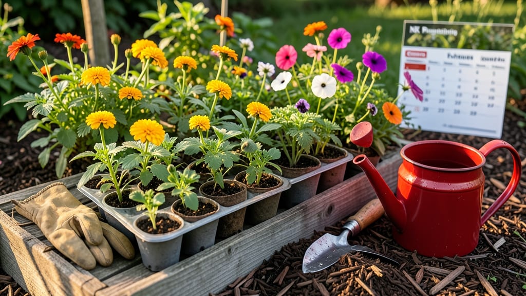 When to Plant Annuals in NJ: Microclimate-Specific Dates for Bold Summer Blooms