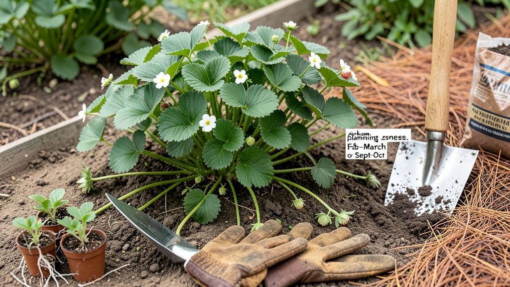 When Do You Plant Strawberries in Arkansas: Zone-Specific Dates for Zero Bolt Risk