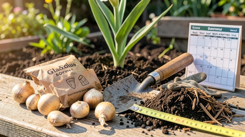 When to Plant Gladiolus Bulbs in Oklahoma: Heat-Zone Matching for Bold Summer Blooms