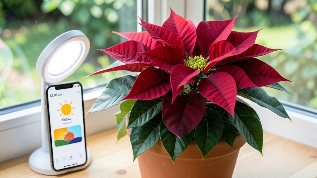 How Much Light Does a Poinsettia Plant Need: Bright Indirect Sunlight Secrets for Lush Growth