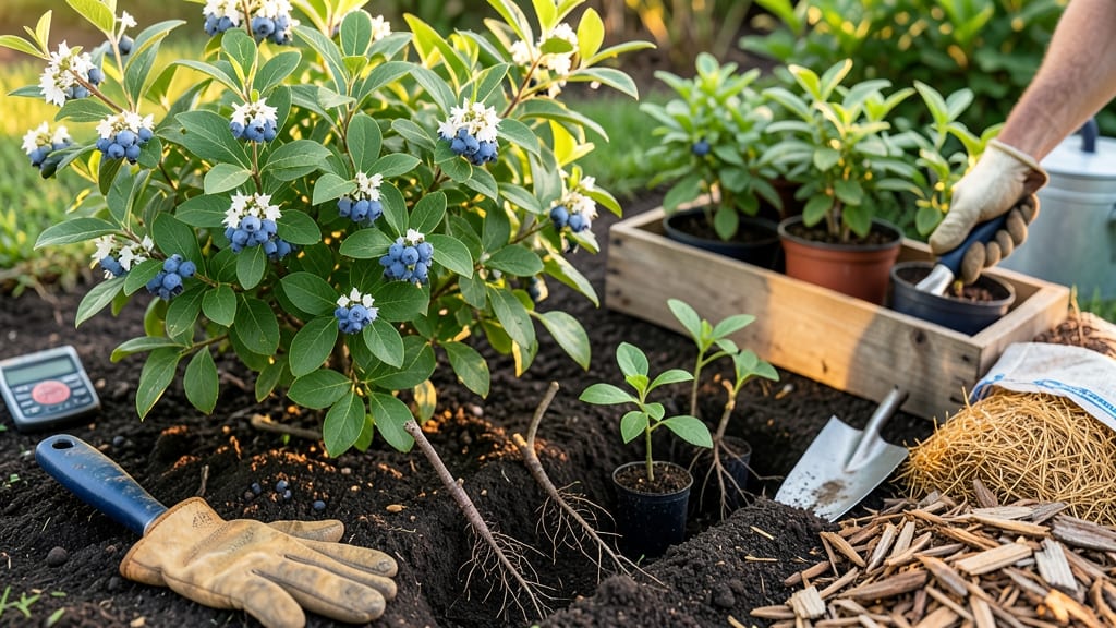 When to Plant Blueberry Bushes in Mississippi: Southern Zone Timeline for Thriving Harvests