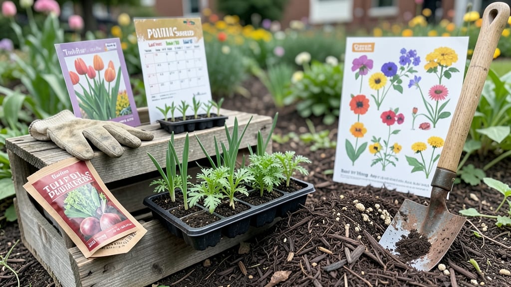 When to Plant Flowers in Chicago: Frost-Free Timeline by USDA Zone 5B