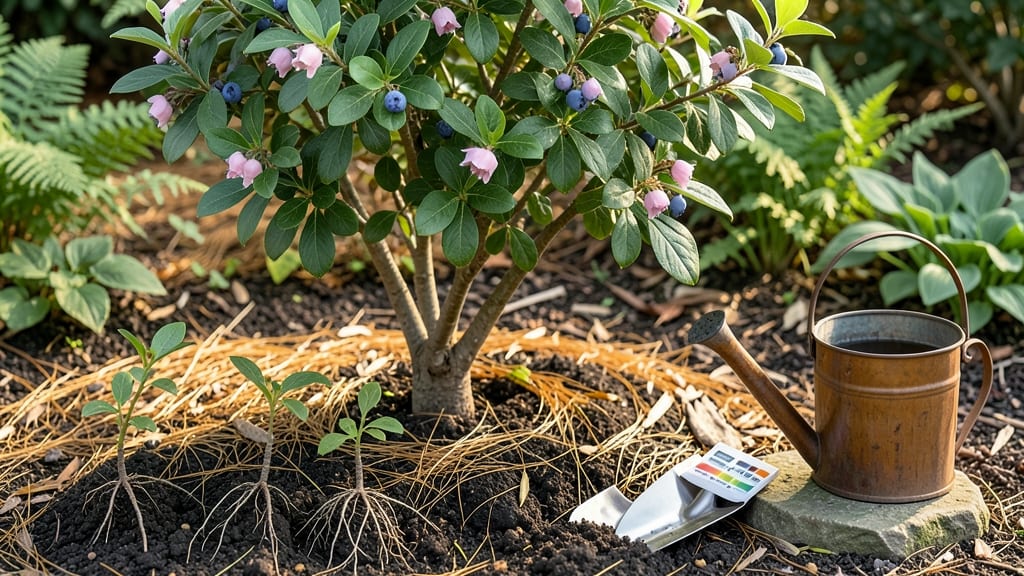 When to Plant Blueberry Bushes in Michigan: Soil Warmth & Chill Hour Timing for Thriving Yields