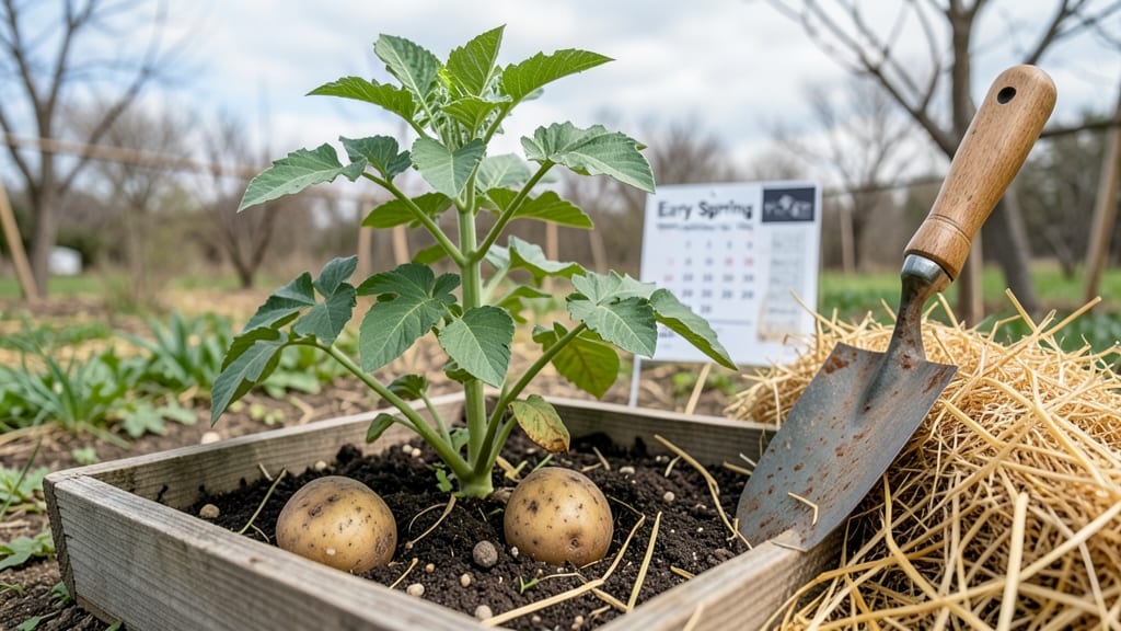 When Do You Plant Potatoes in Zone 5: Cold-Soil Success with 4-Week Head Start