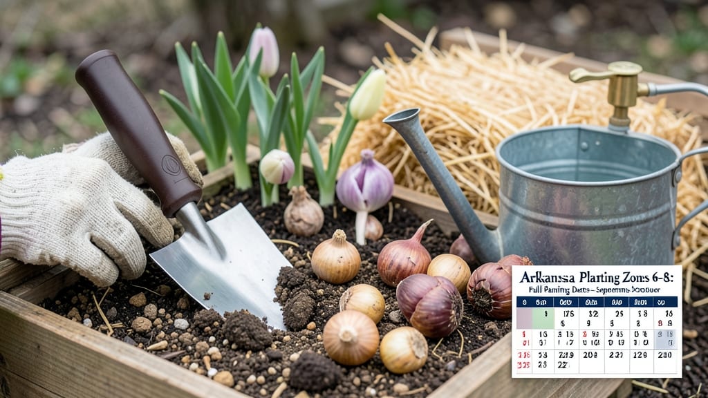 When to Plant Bulbs in Arkansas: Fall vs Spring Timing for Zero-Frost Success